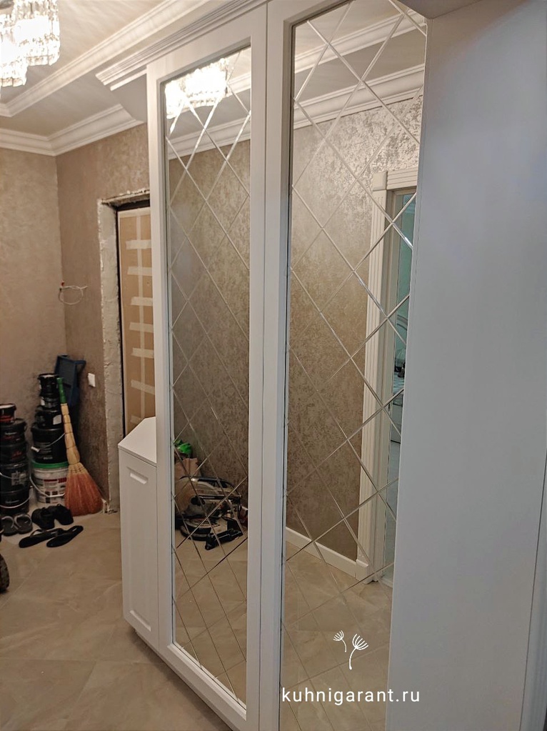 кухня Шкаф зеркало-эмаль в прихожую
