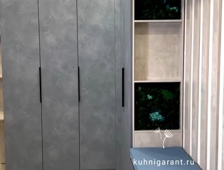 кухня Прихожая с угловым шкафом