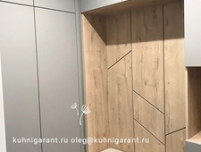 Угловая прихожая пластик