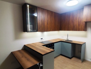 кухня Хвоя 3 двухст.пластик