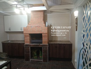 кухня Камин