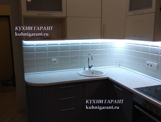 кухня Эмма лофт пластик