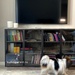 кухня Комод под TV со стеклами